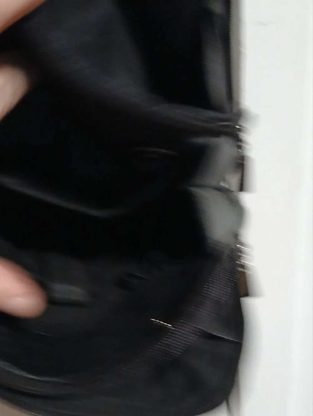 Pelle Studio Black Faux Leather Square Backpack